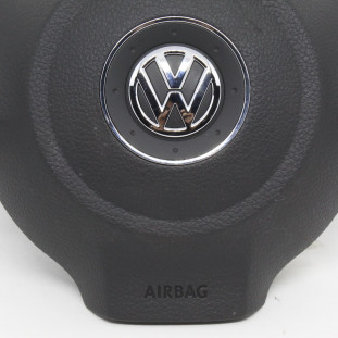 Airbag do Volante com Buzina Volkswagen Fox 2010 a 2022 - Motorista / Dianteiro / Interno - Original