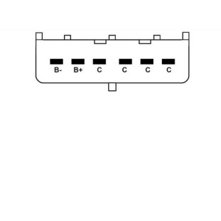 Bobina de Ignição Citroen C4 2007 a 2013 - Gauss