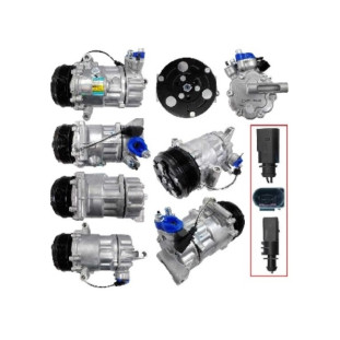 Compressor Ar Condicionado Volkswagen Spacecross 2017 - Delphi