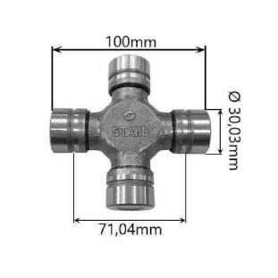 Cruzeta Cardan Mitsubishi L200 2008 a 2022 - STAHL