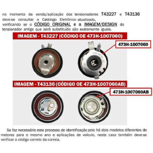 Kit Correia Dentada e Tensor Chery Tiggo 2009 a 2015 - Gates