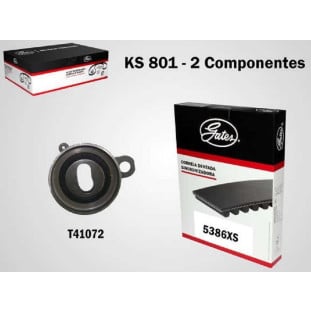 Kit Correia Dentada e Tensor Toyota Corolla 1993 a 2002 - Gates