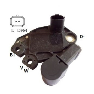 Regulador Voltagem do Alternador Renault Kangoo 2000 a 2013 - Ikro