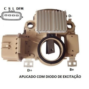 Regulador de Voltagem Mitsubishi Eclipse 1990 a 2022 - Ikro