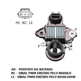 Regulador de Voltagem Ford Fusion 2011 - Ikro