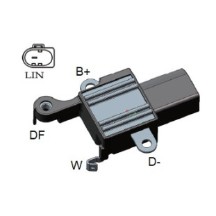 Regulador de Voltagem Fiat Argo 2018 a 2021 - Ikro